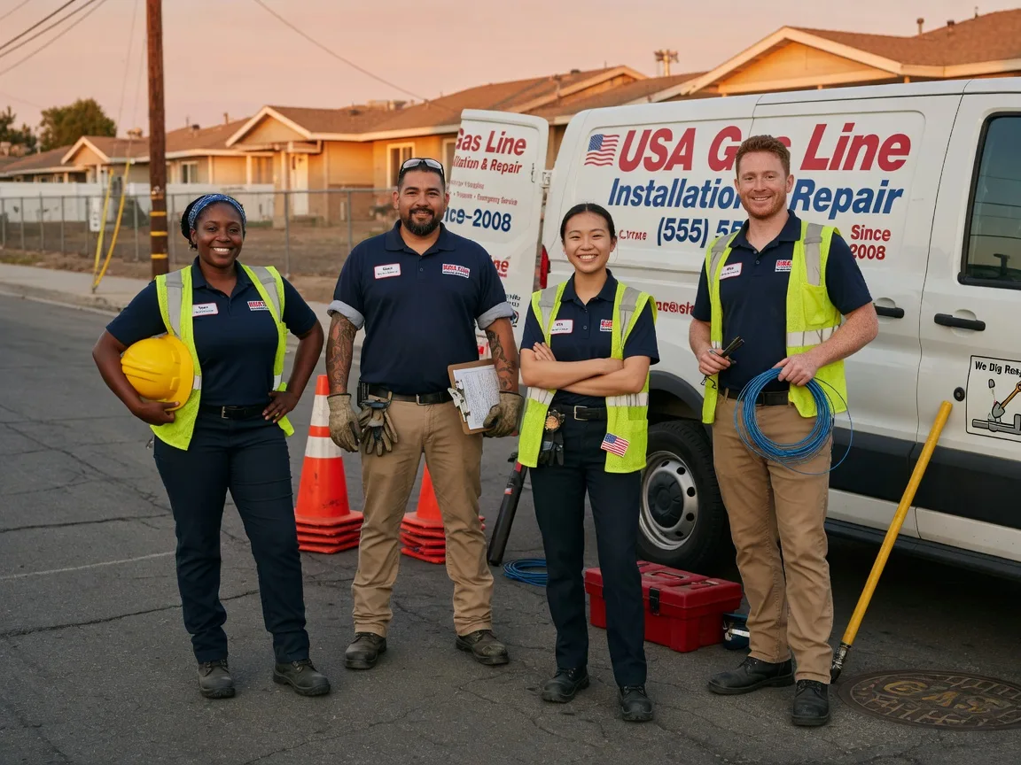 Gas Line Installation company in Pittsburg, IL